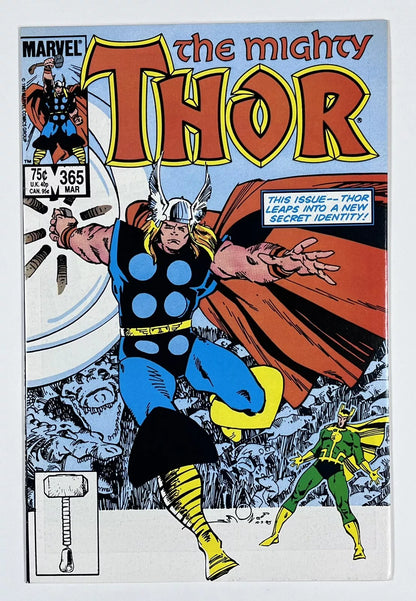 THOR #365 - 1986 - VF- - 1ST FULL APPEARANCE OF THROG - WALT SIMONSON - MARVEL