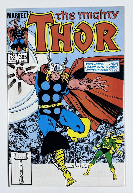 THOR #365 - 1986 - VF- - 1ST FULL APPEARANCE OF THROG - WALT SIMONSON - MARVEL